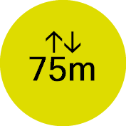 Altitude: 75 m